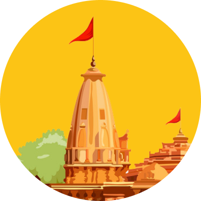 Find nearest temple in my bhakti path app